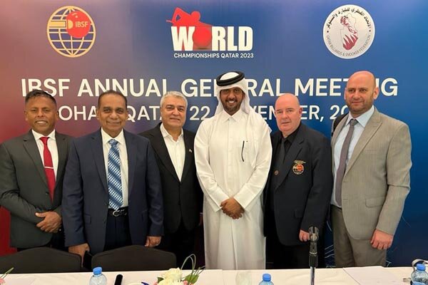 حضور هاشم اسکندری در مجمع سالیانه فدراسیون جهانی بیلیارد واسنوکر