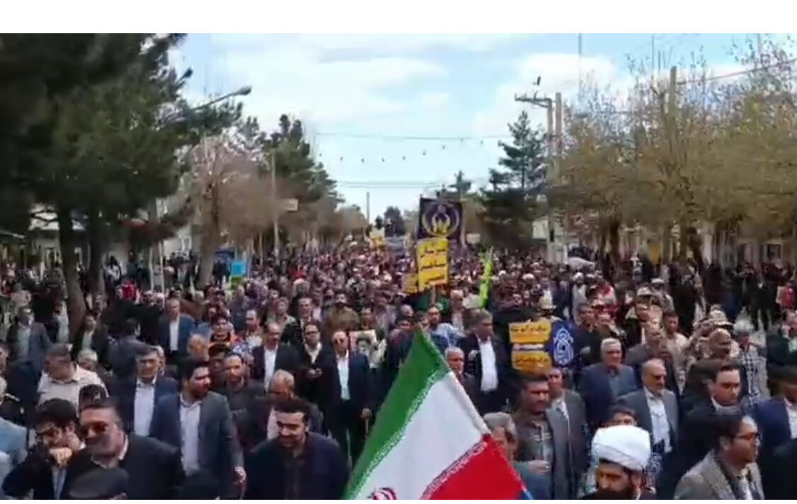 حضور پرشور مردم سلماس در راهپیمایی روز قدس