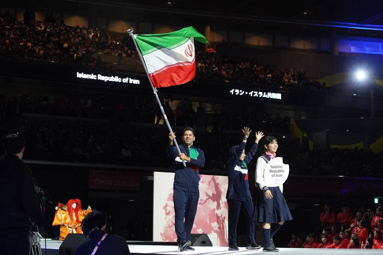 حضور کاروان ایران در اختتامیه المپیک ناشنوایان