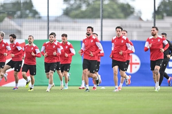 حضور «گولسیانی» در آخرین تمرین گرجستان برابر ترکیه در یورو۲۰۲۴