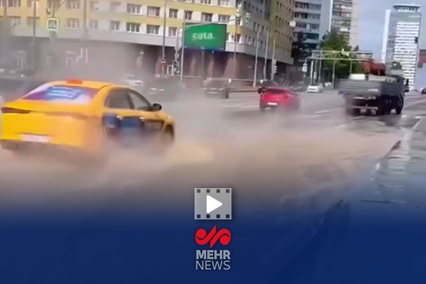 حمام بخار در قلب مسکو!