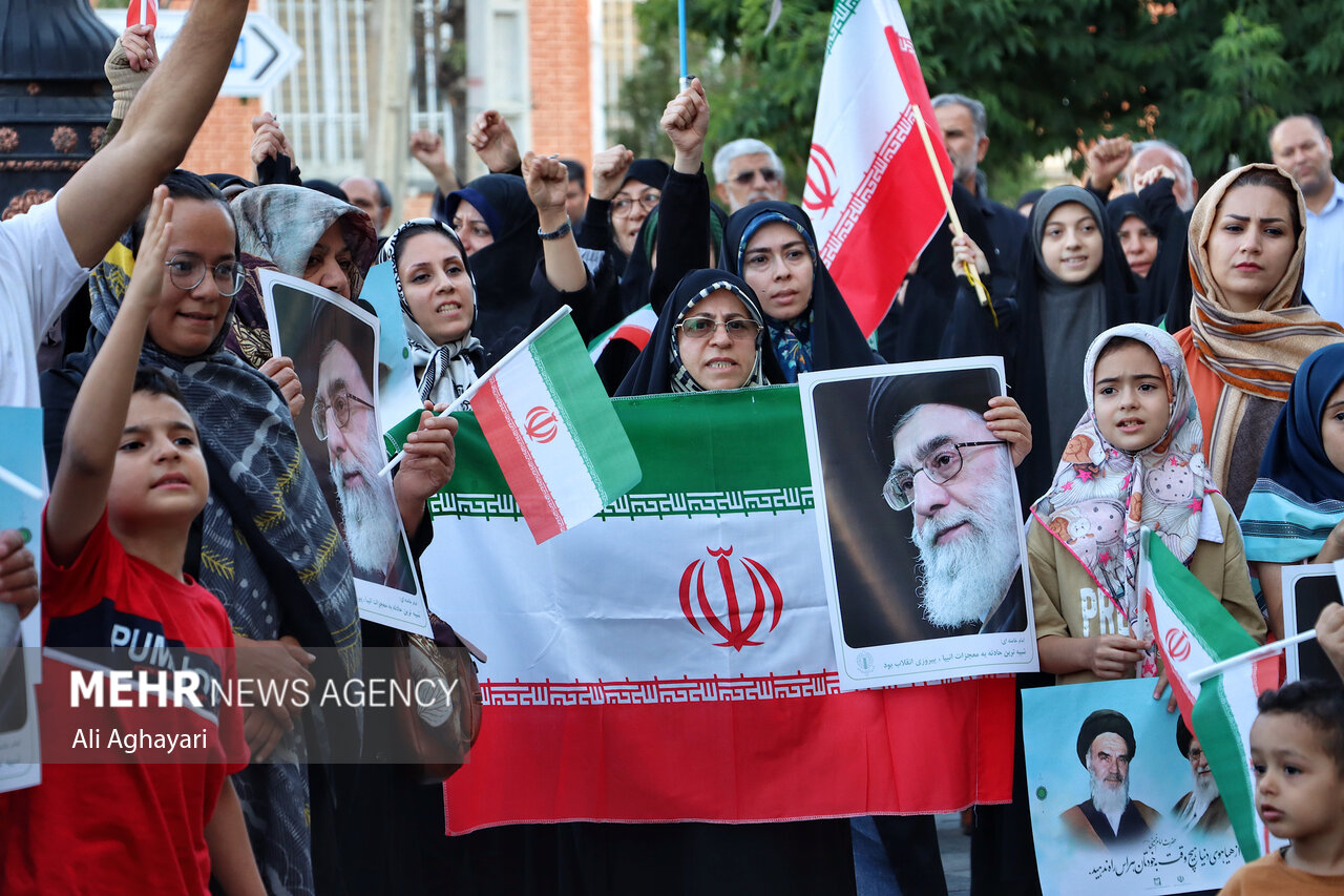 حمایت مردم آذربایجان غربی از رزمندگان نیروهای مسلح و عملیات«بشارت فتح»