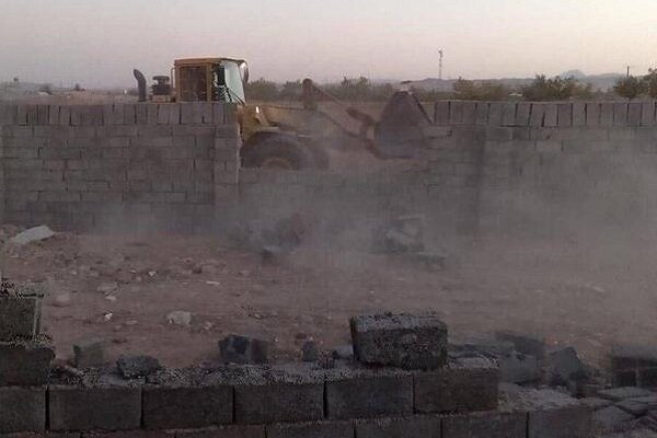 حکم قلع و قمع ساخت و سازهای غیر مجاز در اراضی کشاورزی اجرا
شد