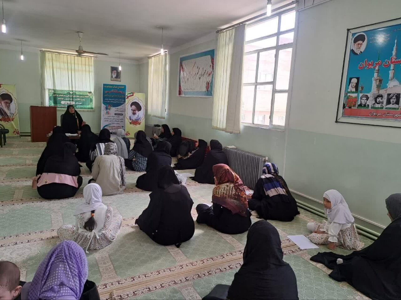 خانه قرآن سدنا مریوان،سنگری برای جهاد تبیین وتعالی فرهنگی بانوان محله