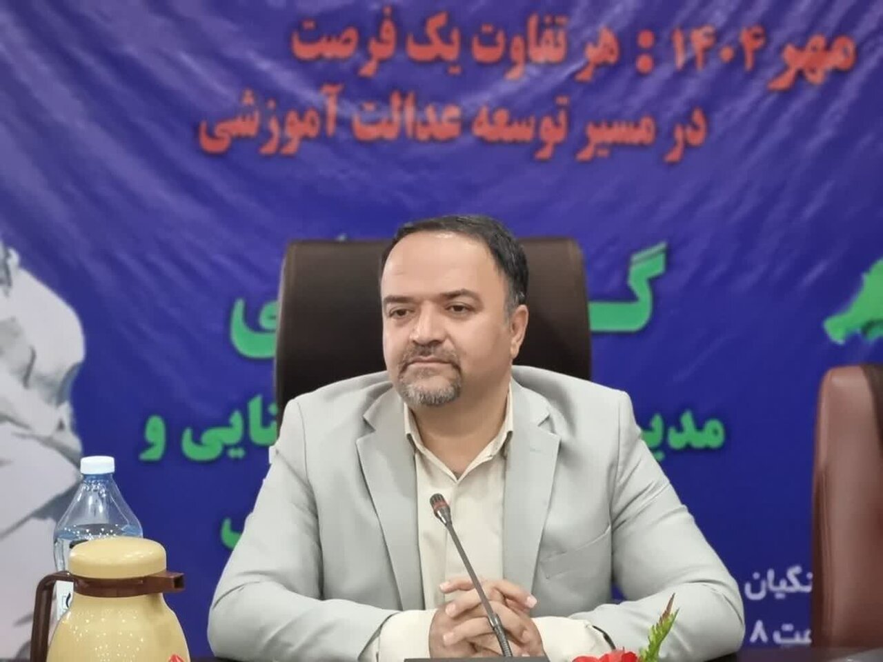 خانی: معلمان بدون زنگ تفریح تجسم ایثار در آموزش و پرورش استثنایی هستند