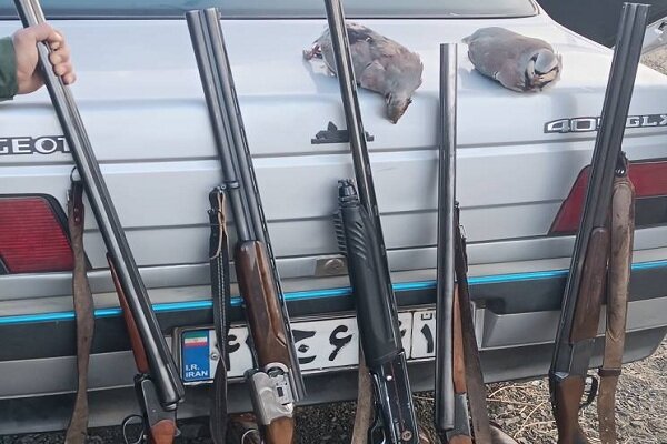 خانی: ۱۴ شکارچی متخلف در ارومیه دستگیر شدند