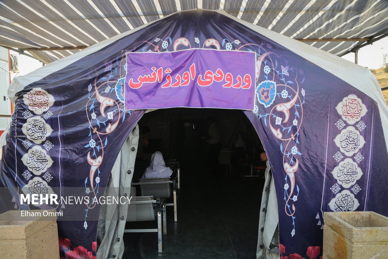 خدمات بیمارستان صحرایی شهید شیخ‌الاسلام در مرز باشماق