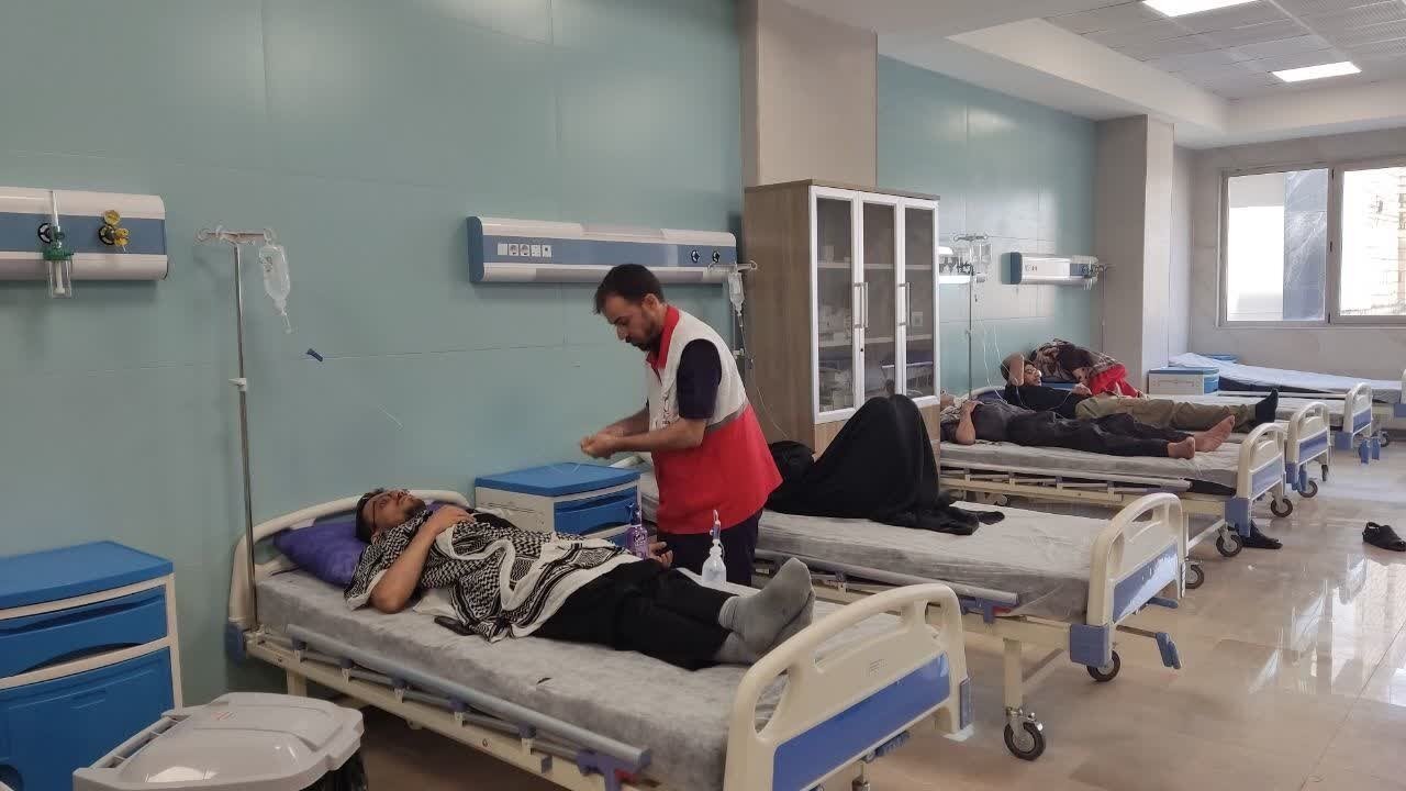 خدمات شبانهروزی هلالاحمر در عمود ۱۰۸۰