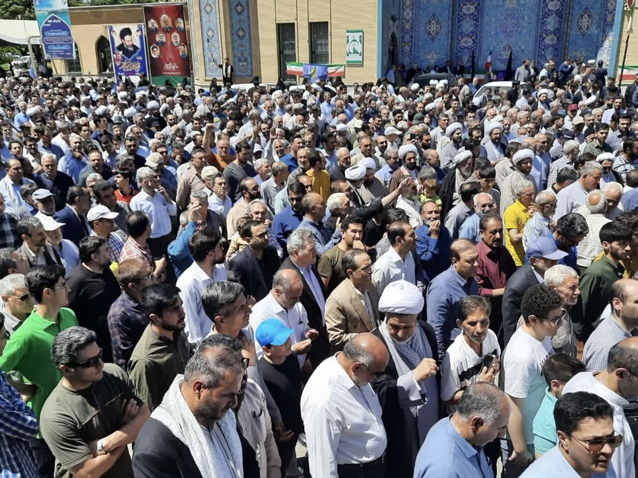 خروش مردم ارومیه در «جمعه خشم و نصر»؛نه سازش نه تسلیم