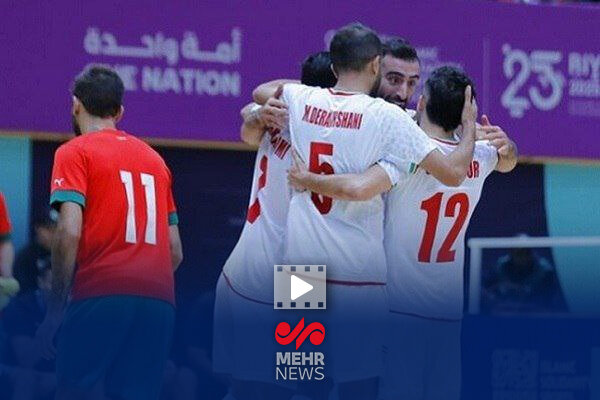 خلاصه فوتسال ایران ۵ – ۰ مراکش؛ قهرمانی شاگردان شمسایی در ریاض