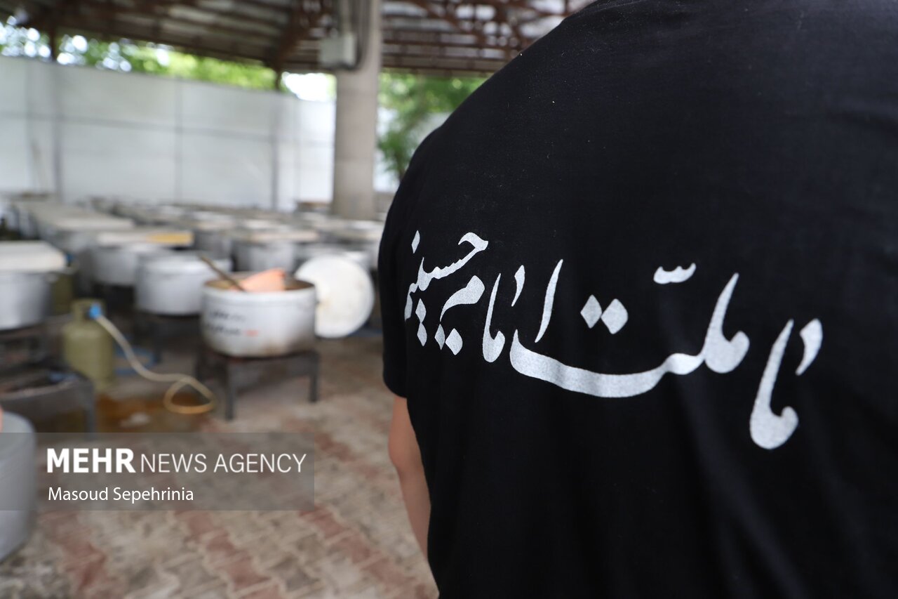 خوان احسان حسینی در آذربایجان غربی پهن شد/طنین نوایی اابوالفضل(ع)