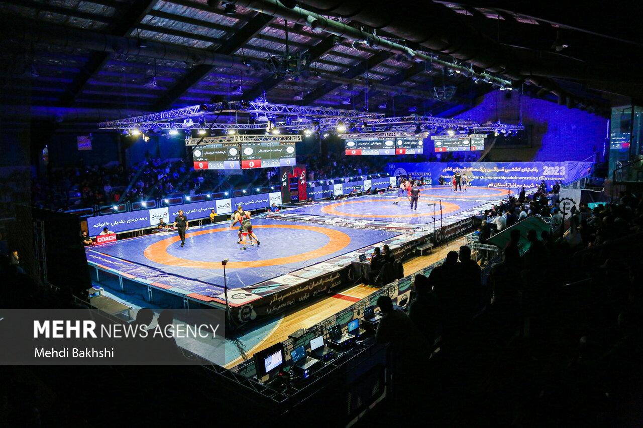 خوزستان به مقام نخست کشتی فرنگی قهرمانی کشور دست
یافت