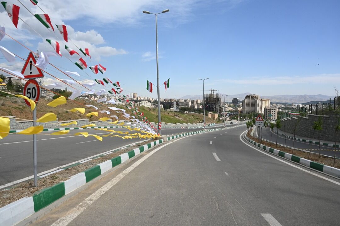 خیابان ۳۵ متری شهید افتخاری تهران پس از ۸ سال بازگشایی شد