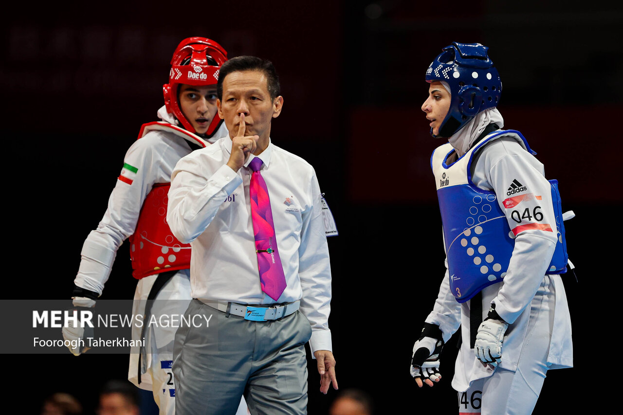 داور بین المللی تکواندو: سیستم الکترونیکی داوری ایرادداشت