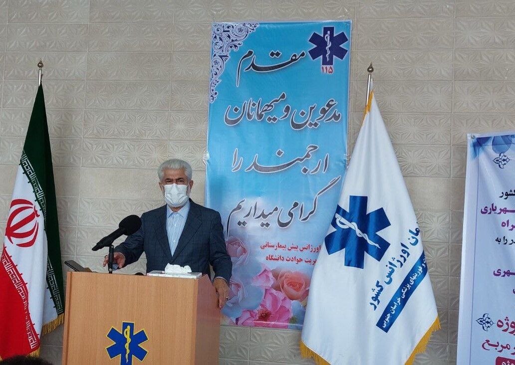 دبیرکل مجمع خیرین سلامت: ۳ هزار دستگاه آمبولانس کمبود داریم