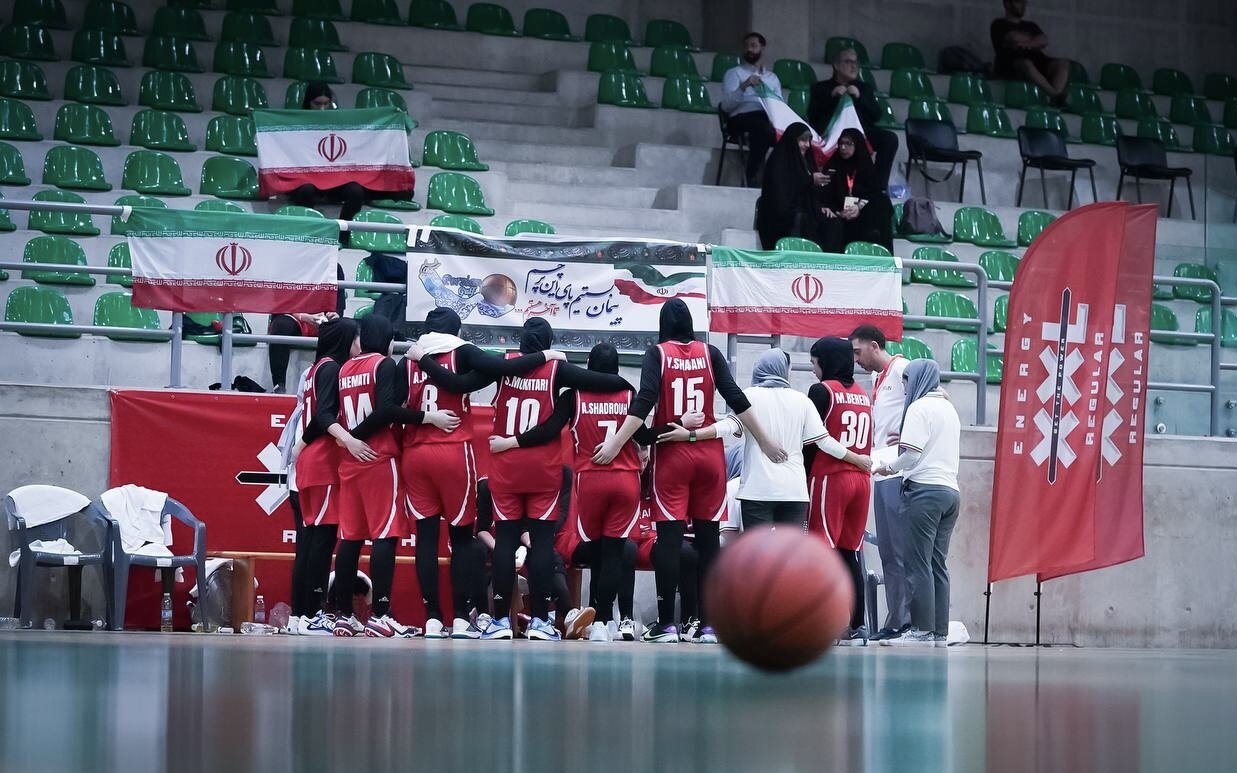 دختران زیر ۱۶ سال بسکتبال فینالیست غرب آسیا شدند