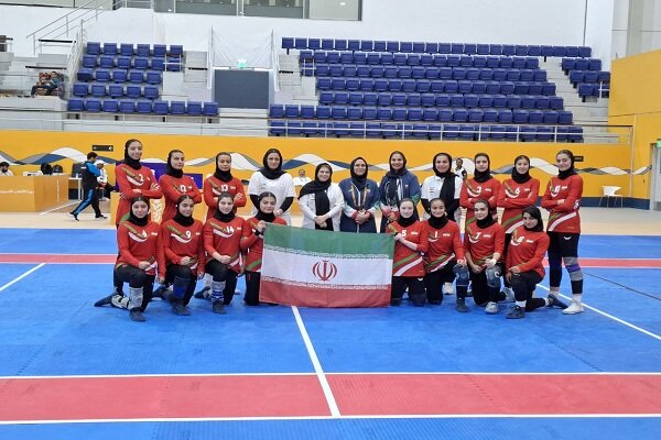 دختران کبدی به مدال نقره رسیدند