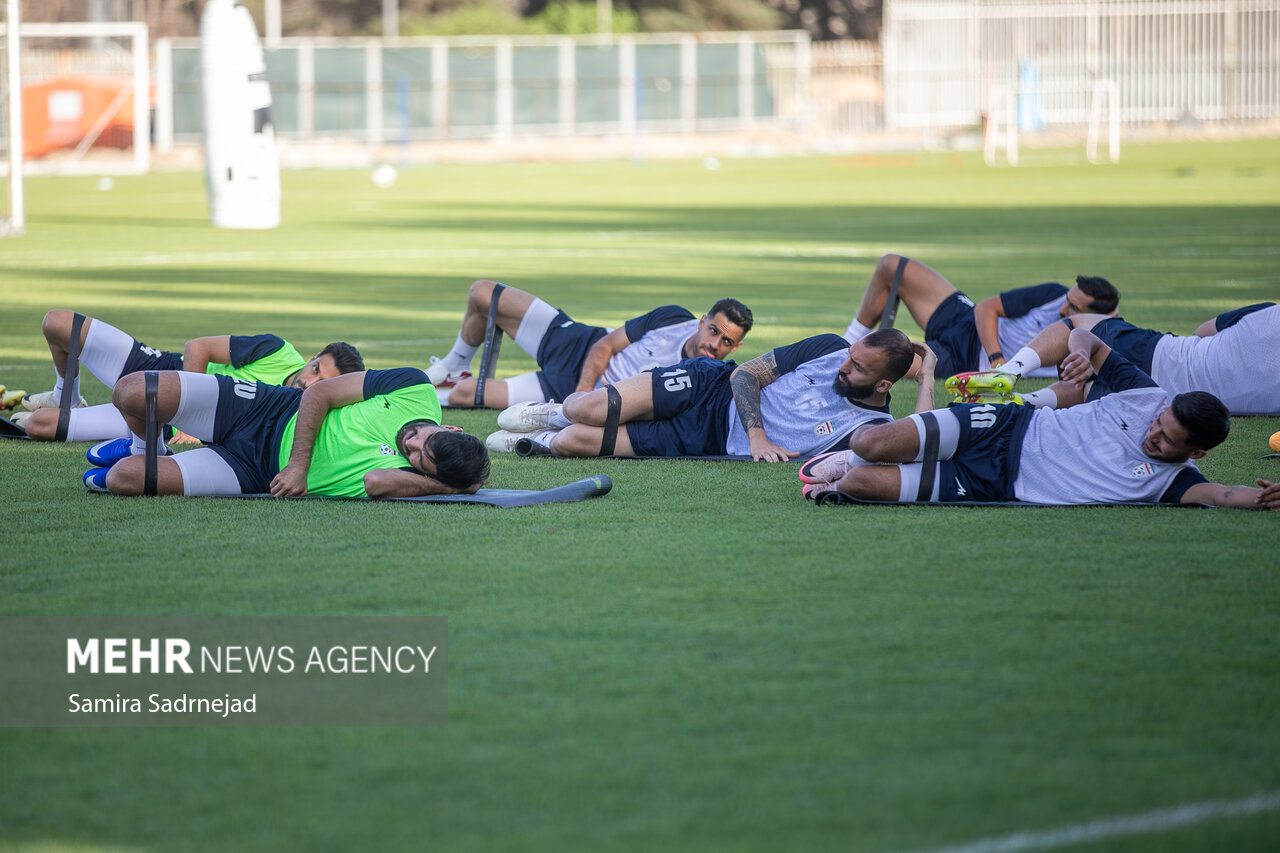 در تمرین تیم ملی فوتبال چه گذشت؟