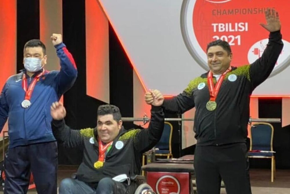 درخشش قهرمان شیرازی درمسابقات پاراوزنهبرداری/ رکورد جهانی شکست