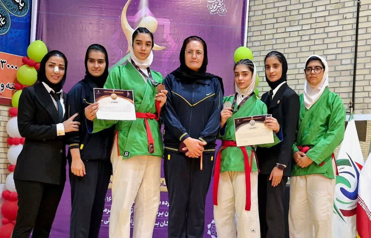 درخشش کوراش بانوان استان سمنان در المپیاد استعدادهای برتر کشور