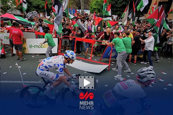 درگیری در اسپانیا به خاطر دوچرخه سواران اسرائیلی