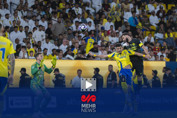 درگیری شدید بازیکنان الاتحاد و النصر پس از سوت پایان بازی