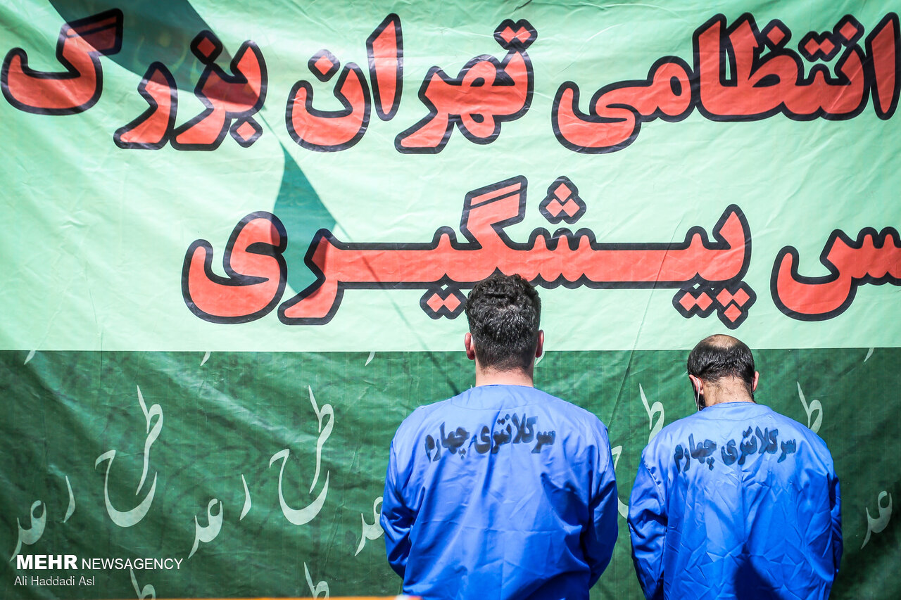 دستگیری۶۰۱ سارق در چهل و هشتمین طرح رعد پایتخت