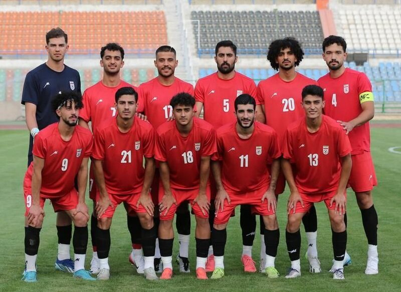 دو بازی تدارکاتی تیم فوتبال امید در امارات قبل از شروع جام ملت‌ها