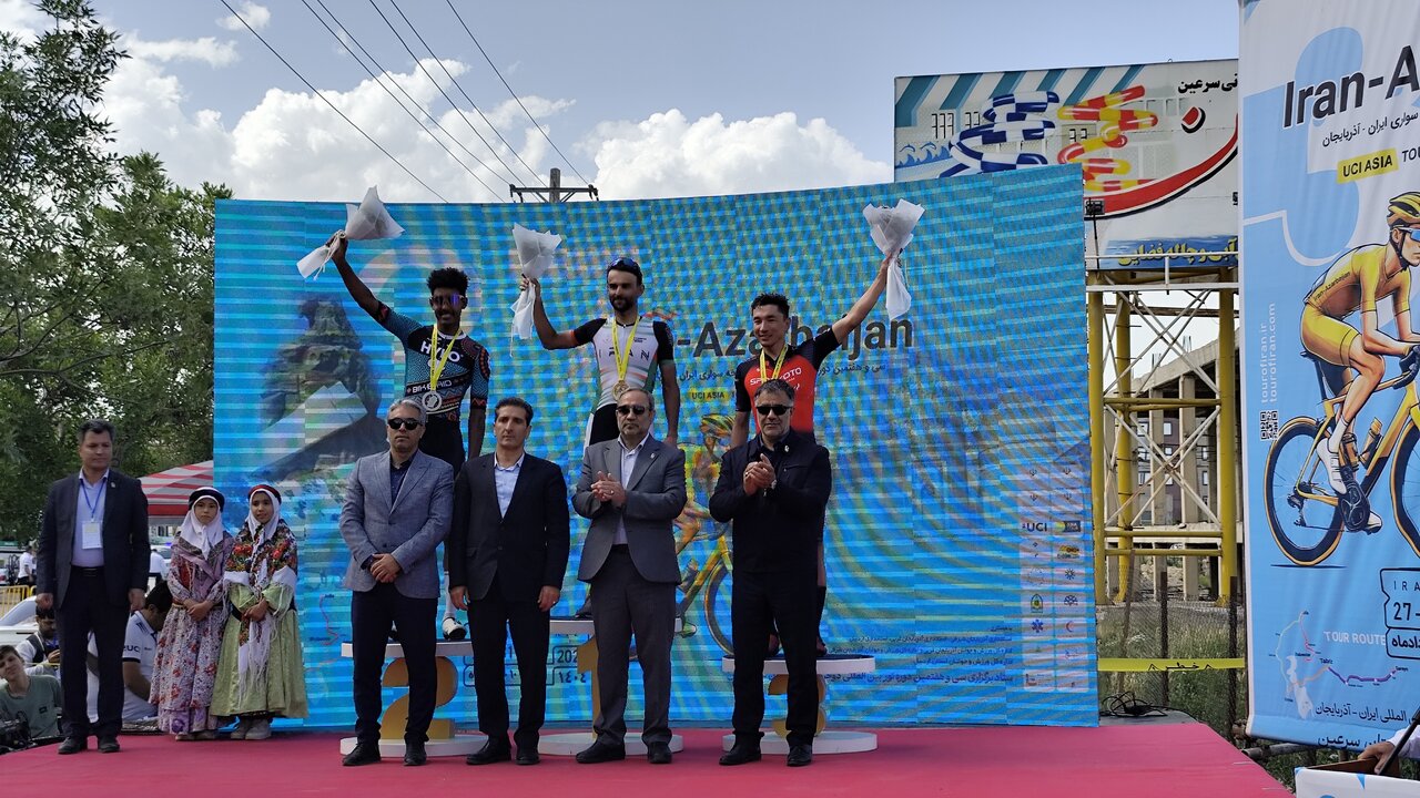 دوچرخه سوار ایرانی رکابزن برتر مرحله چهارم تور دوچرخه سواری شد