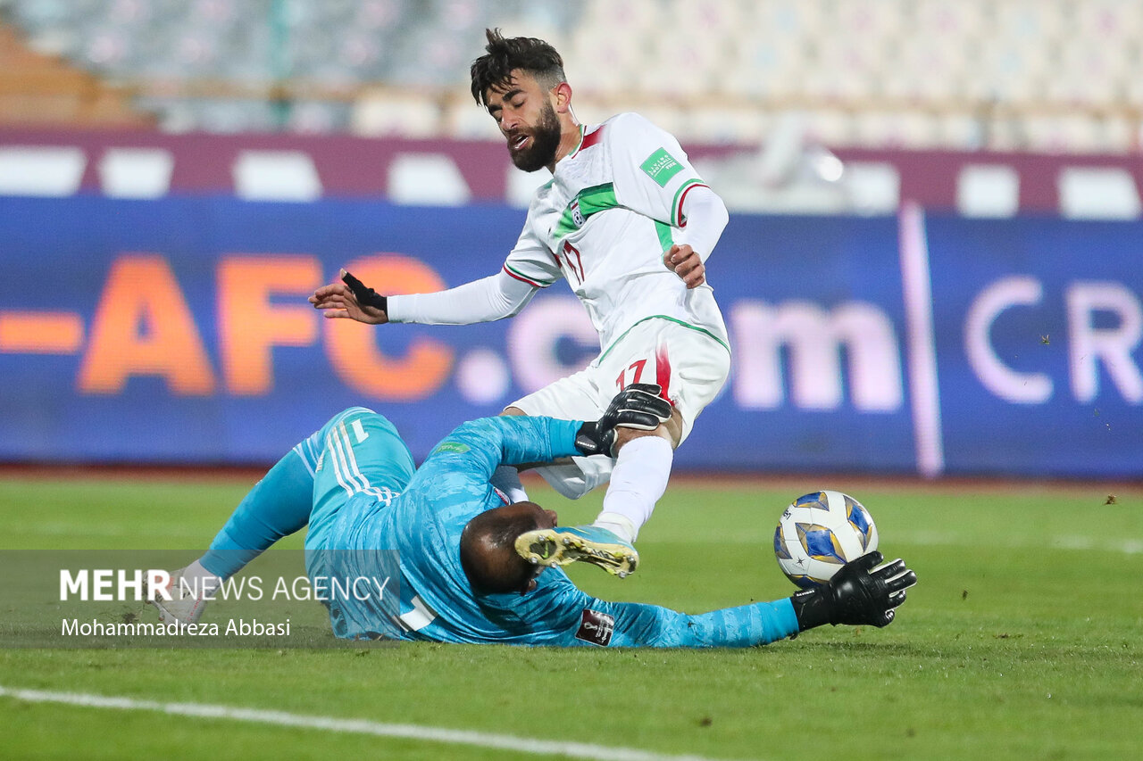 دیدار تیم های ملی فوتبال ایران و امارات