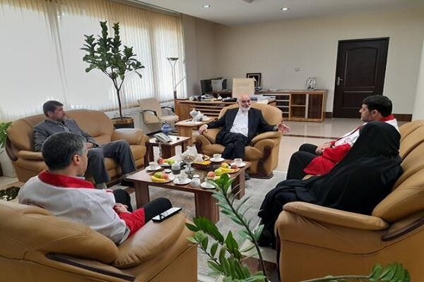 دیدار دبیر ستاد حقوق بشر با رئیس جمعیت هلال احمر