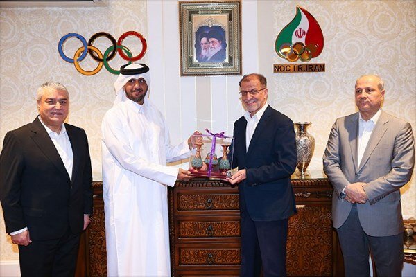 دیدار رئیس فدراسیون جهانی بیلیارد و اسنوکر با خسروی وفا