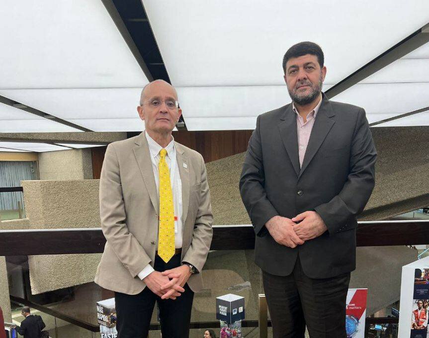 دیدار رئیس هلالاحمر با مدیر منطقهای فدراسیون جهانی صلیب سرخ