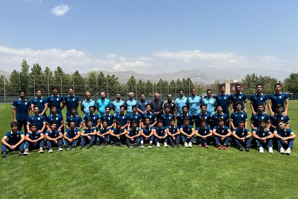 دیدار رییس فدراسیون با کادر فنی و بازیکنان تیم فوتبال نوجوانان