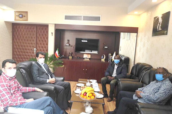 دیدار سفیر کنیا در ایران با رئیس فدراسیون گلف ایران