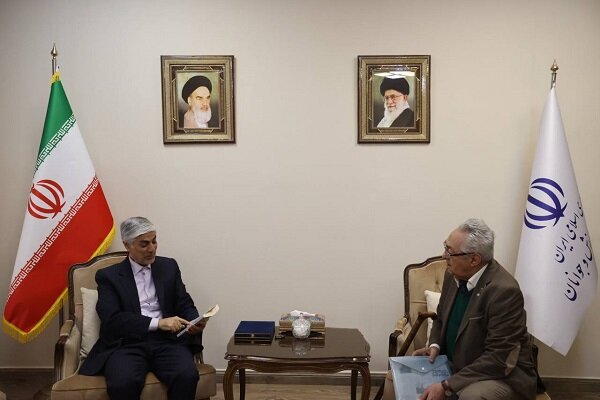 دیدار فرامرز ظلی با وزیر ورزش پس از ترخیص ازبیمارستان