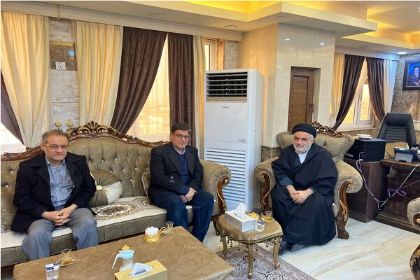 دیدار نماینده جدید مرکز پزشکی حج و زیارت با سرکنسول شهر نجفاشرف