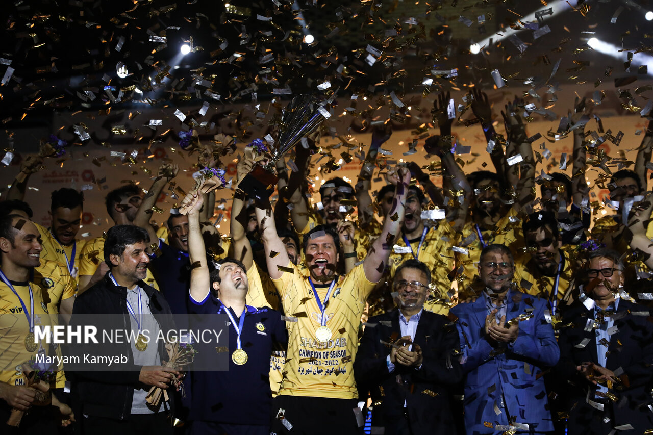 دیدار پایانی لیگ برتر والیبال ایران