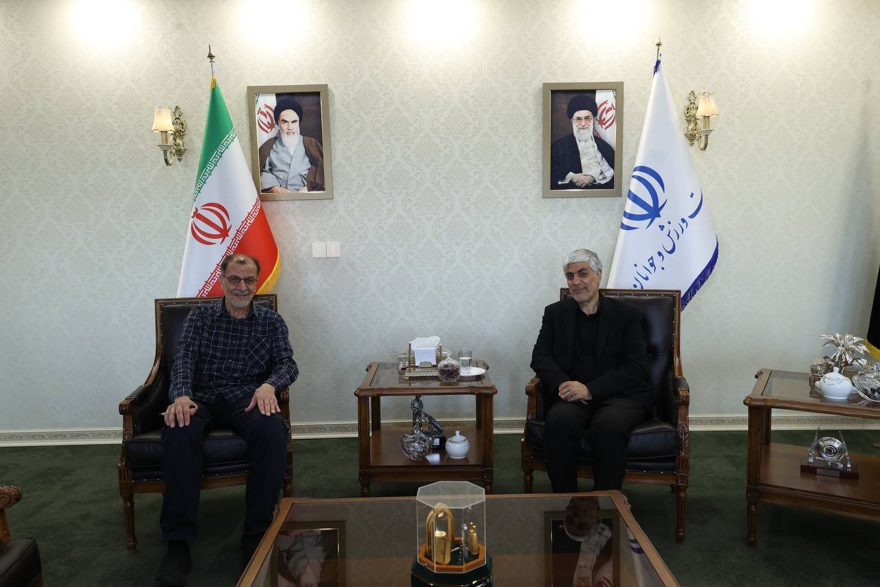 دیدار کیومرث هاشمی با محمود خسرویوفا با محوریت بازیهای آسیایی