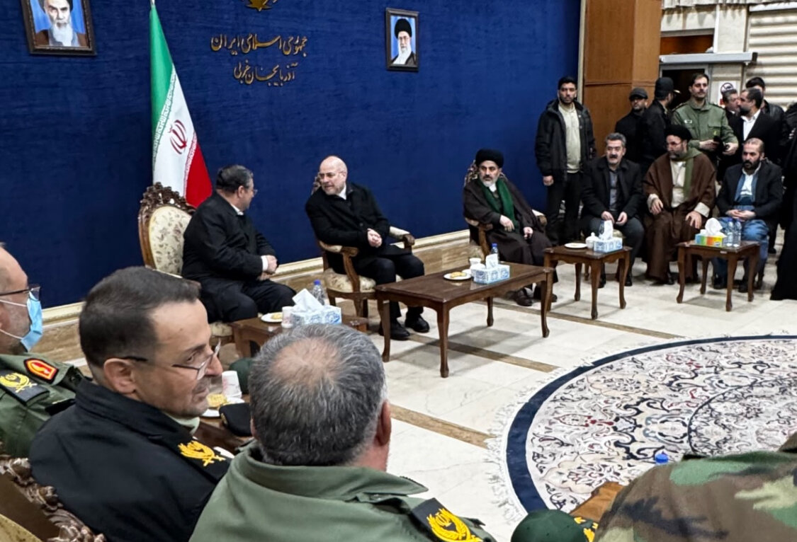 رئیس مجلس وارد ارومیه شد