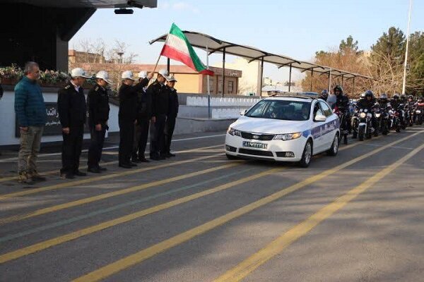 رالی سراسری موتورسواری نیروهای مسلح برگزار شد