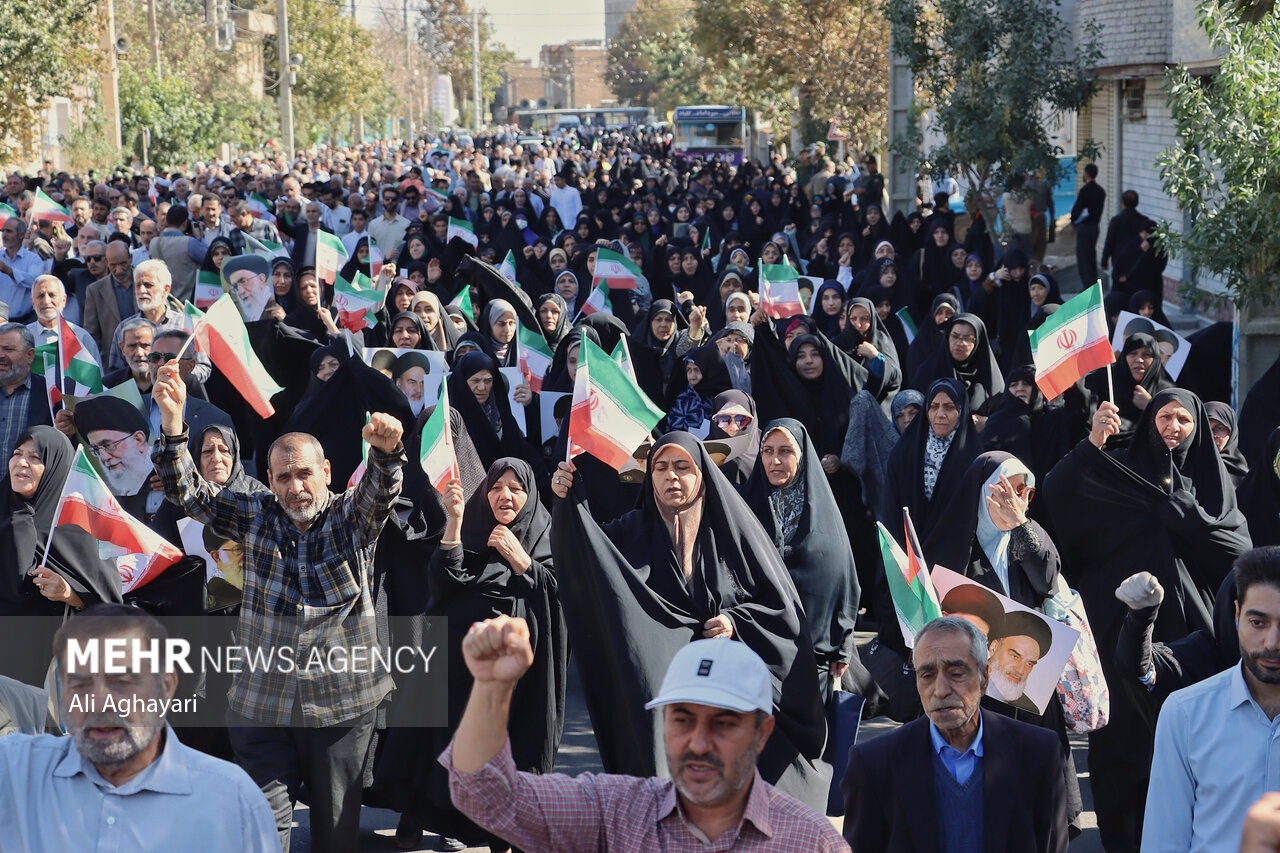 راهپیمایی «بشارت نصر» در ارومیه