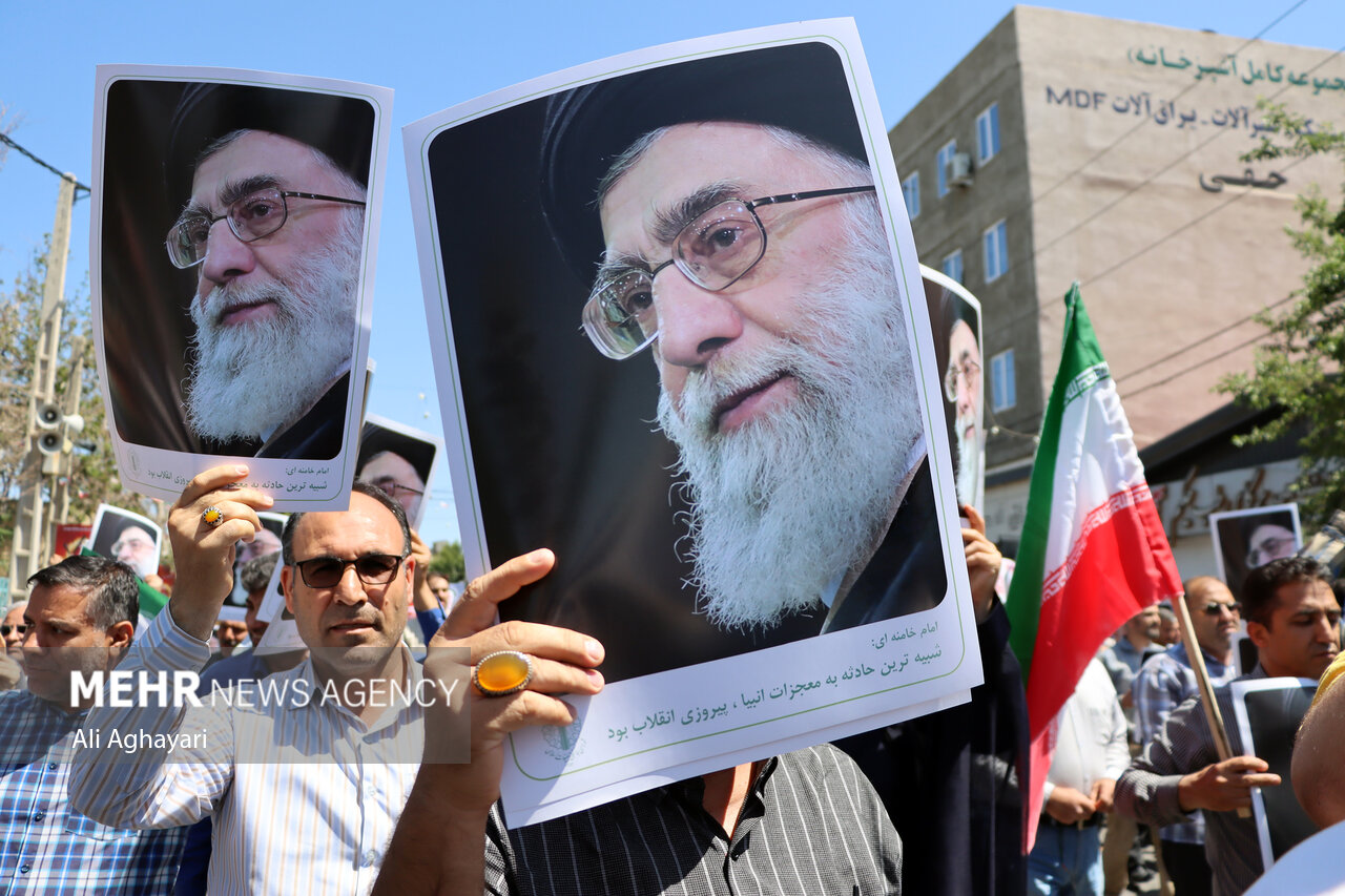 راهپیمایی «جمعه خشم و نصر» در ارومیه