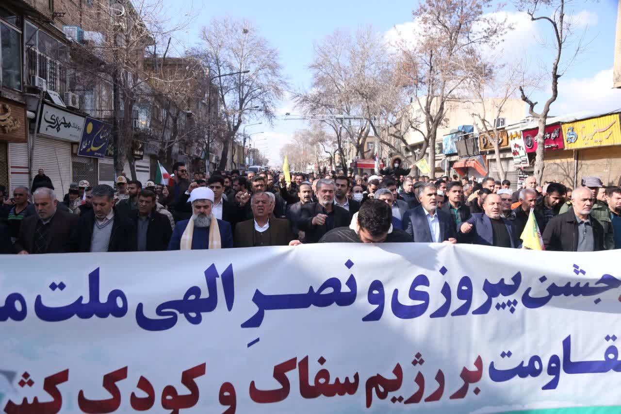 راهپیمایی جمعه نصر در سنندج