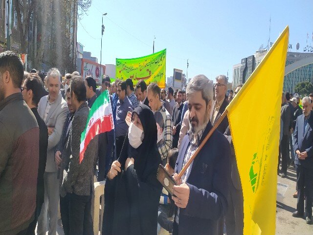 راهپیمایی روز جهانی قدس در سنندج آغاز شد/کردها همدل مردمان غزه