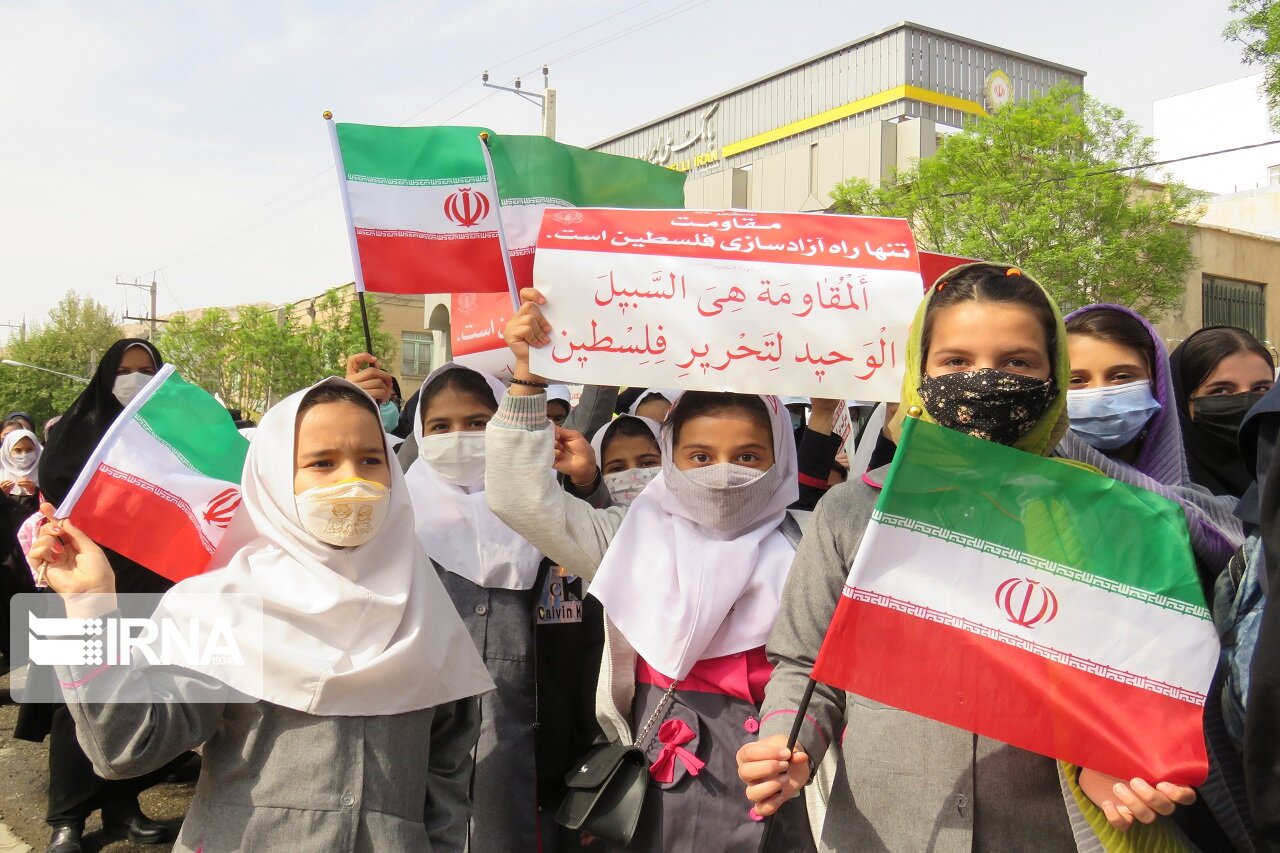 راهپیمایی روز قدس در بیجار