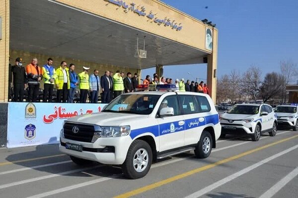 رزمایش ترافیکی و انتظامی طرح زمستانی در آذربایجان غربی آغازشد