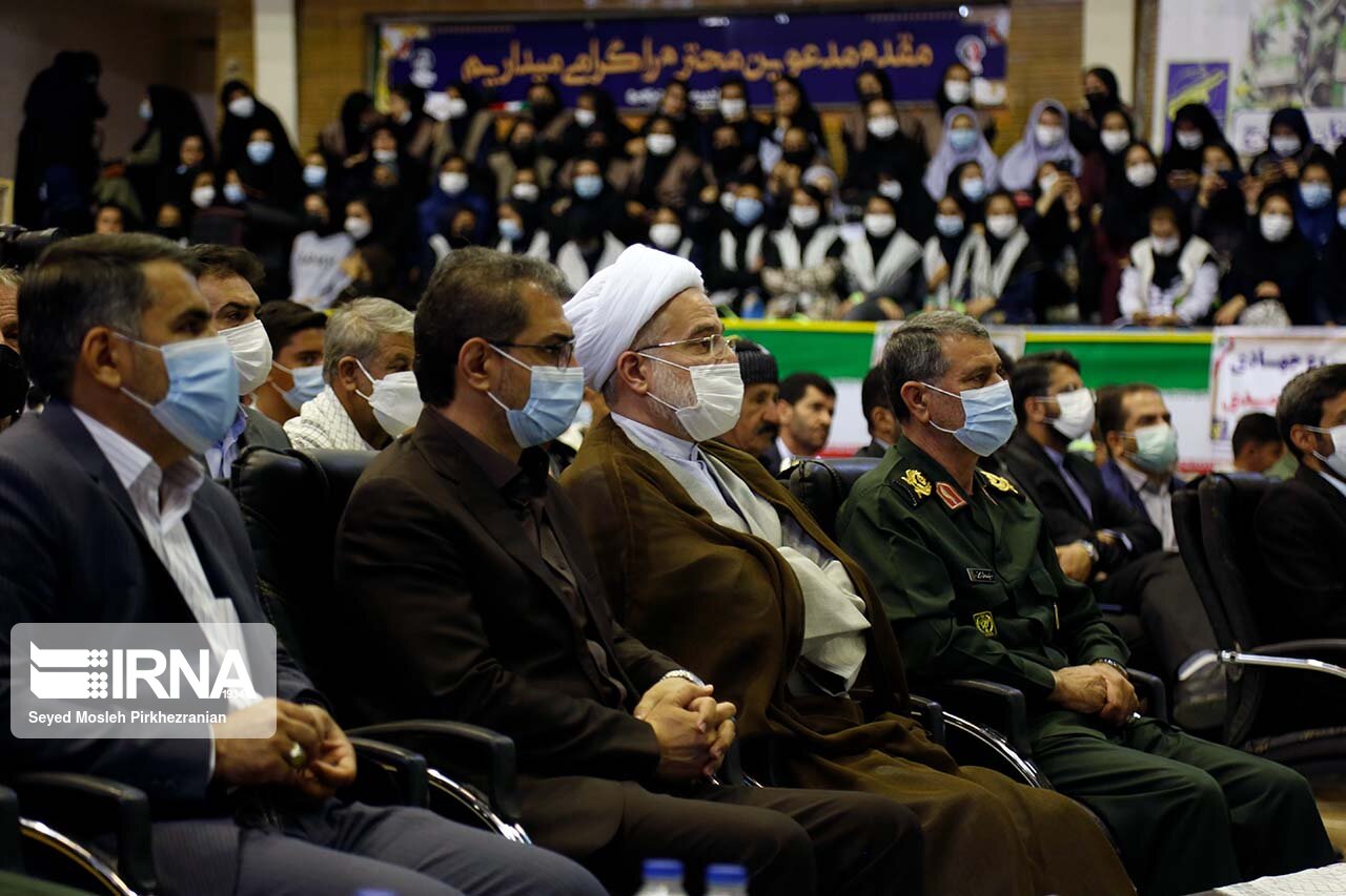 رزمایش جهادگران فاطمی در سنندج