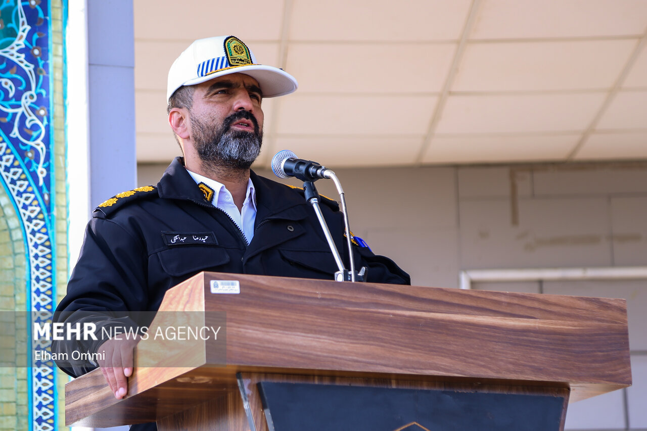 رزمایش طرح نوروزی پلیس در کردستان