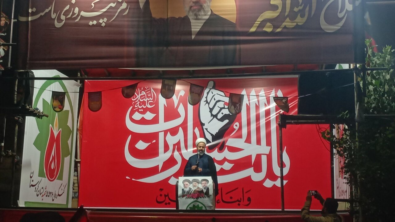 رستمی: مقاومت و عمل به تکلیف، رمز پیروزی جبهه حق است
